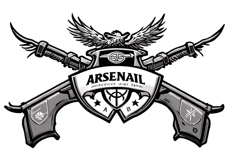mmviii Arsenal tattoo design idea