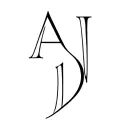 Arabic always and forever numerical number 4 initials A and D tattoo design idea