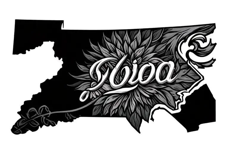 state of North Carolina tattoo design idea