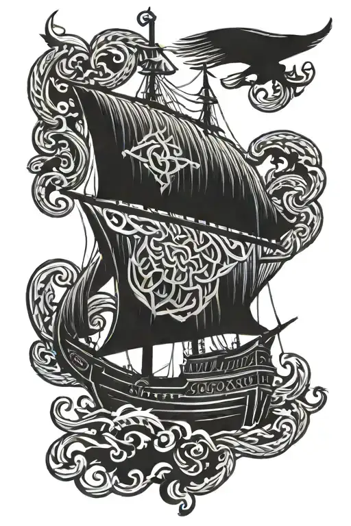 viking sleeve tattoo tattoo design idea