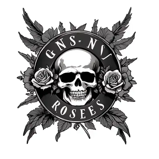 Guns N Roses tattoo design idea