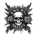 Guns N Roses tattoo design idea