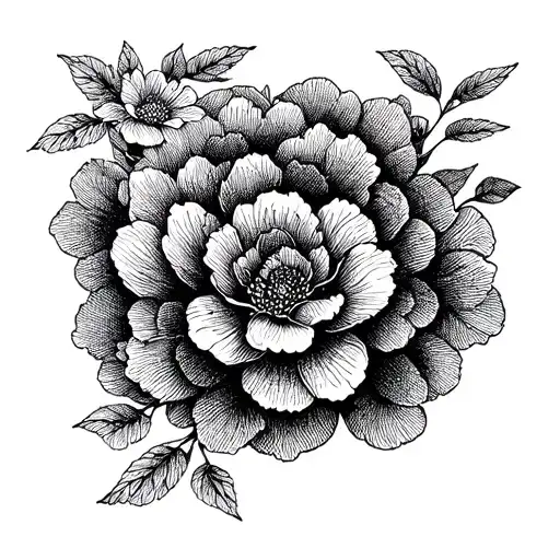 japanese style illustration tattoo design idea