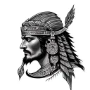 Assyrian tattoo design idea