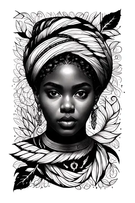 nigerian tattoo design idea