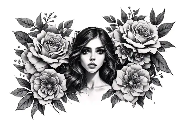 Isabelle Chloe tattoo design idea