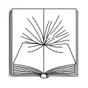 blank page from a book tattoo design idea