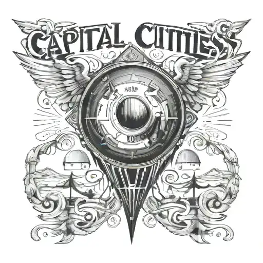 inspiration from the album art for capital cities safe and sound tattoo design idea