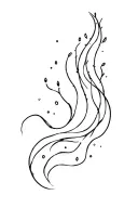 tiny sea life tattoo design idea