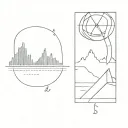 one element from NYC and Mumbai each tattoo design idea