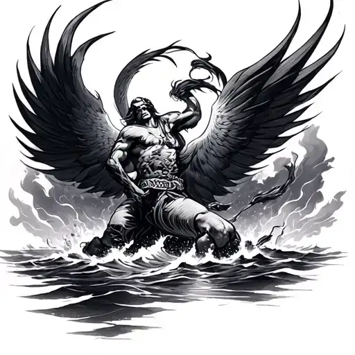 We must be swift as the coursing river With all the force of a great typhoon. With all the strength of a raging fire.  tattoo design idea