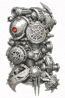 Warhammer 40k tattoo design idea