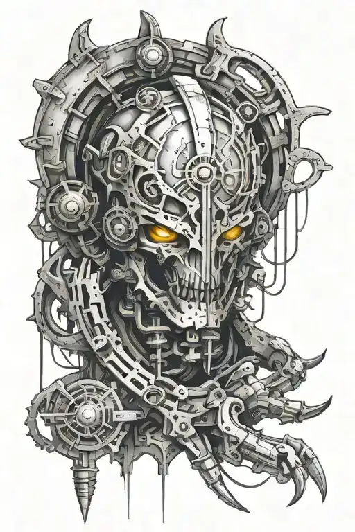 Warhammer 40k tattoo design idea