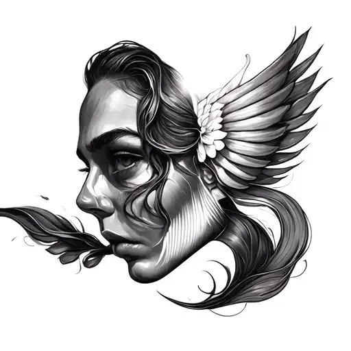 perspective vs perception tattoo design idea