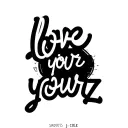 "love yourz" love yourz j cole tattoo design idea