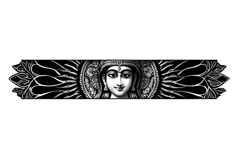 GOD LAXMI The symbol tattoo design idea