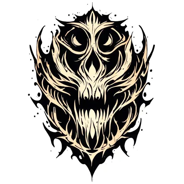 tribal tattoo tattoo design idea