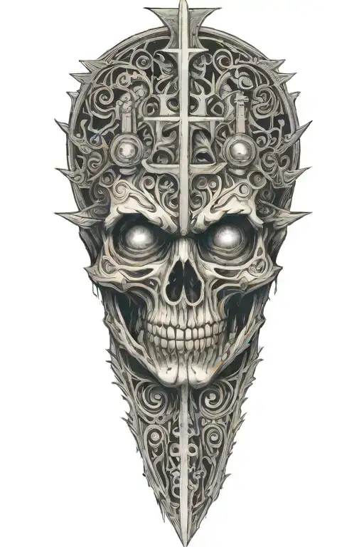 chicago, warrior, life, catholic tattoo design idea