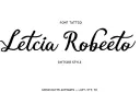 "Leticia Robeeto" tattoo design idea