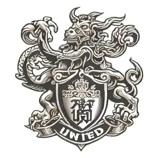 Manchester united devil tattoo design idea