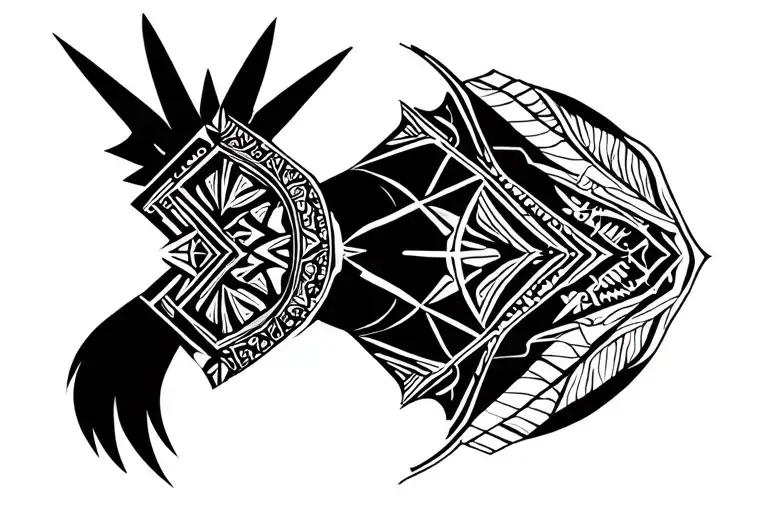 hannibal barca tattoo design idea