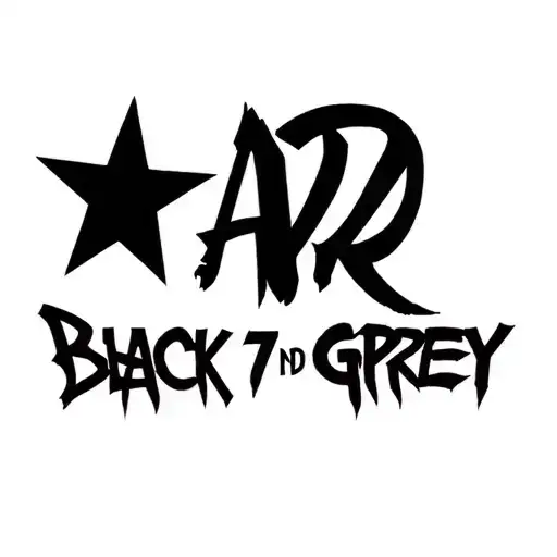 I want to create a tattoo in which a star appears for the LDC of PSG, the 7 Dragon Ball as well as the phrase "APR tattoo design idea