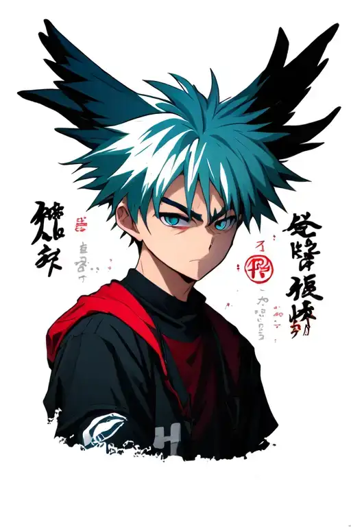 Killua hunter x hunter tattoo design idea