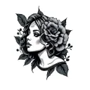 Shhh tattoo design idea