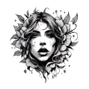 Shhh tattoo design idea