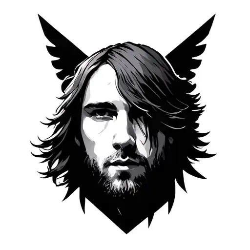 avicii and alan walker symbols tattoo design idea