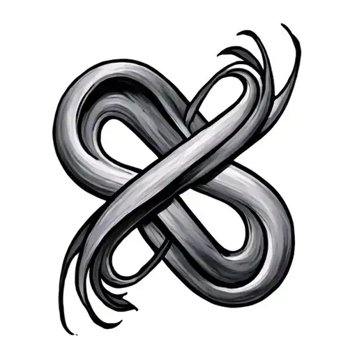 Infinity Symbol Names tattoo design idea