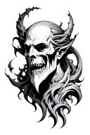 Hades tattoo design idea