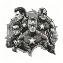 Avengers tattoo design idea