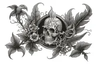 environmental tattoo design idea