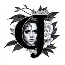 Cj tattoo design idea