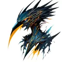 Warframe valkyr tattoo design idea