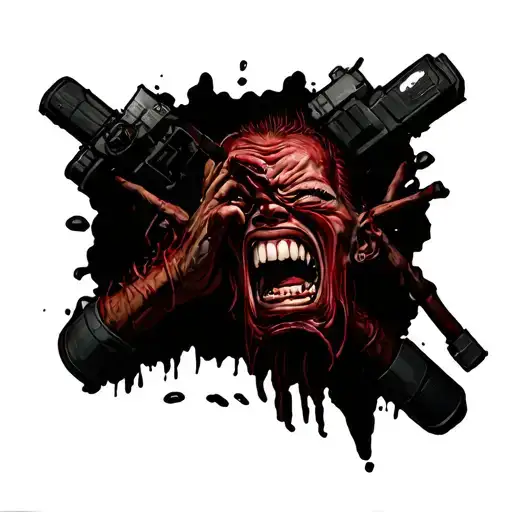 limpwristwaiter im ignorant i am angry i am stupid this is stupid. wtf is art but stupid and wierd true art is avant-psy tattoo design idea