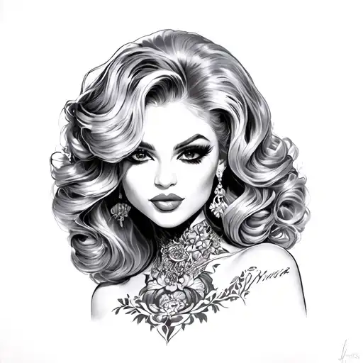 sissy slut BBC only tattoo design idea