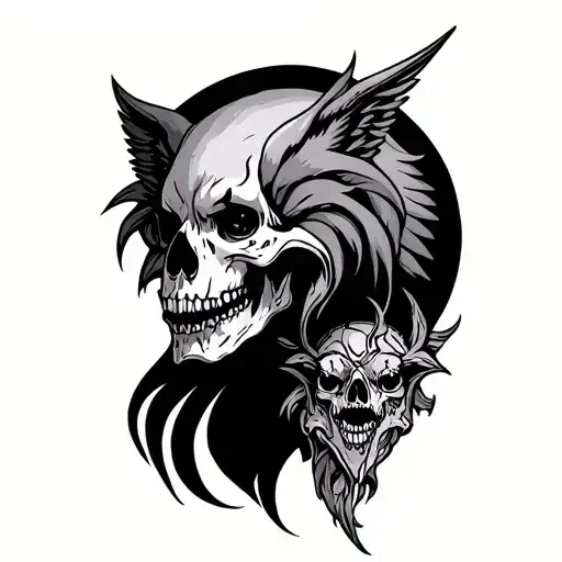 Family Protector tattoo design idea