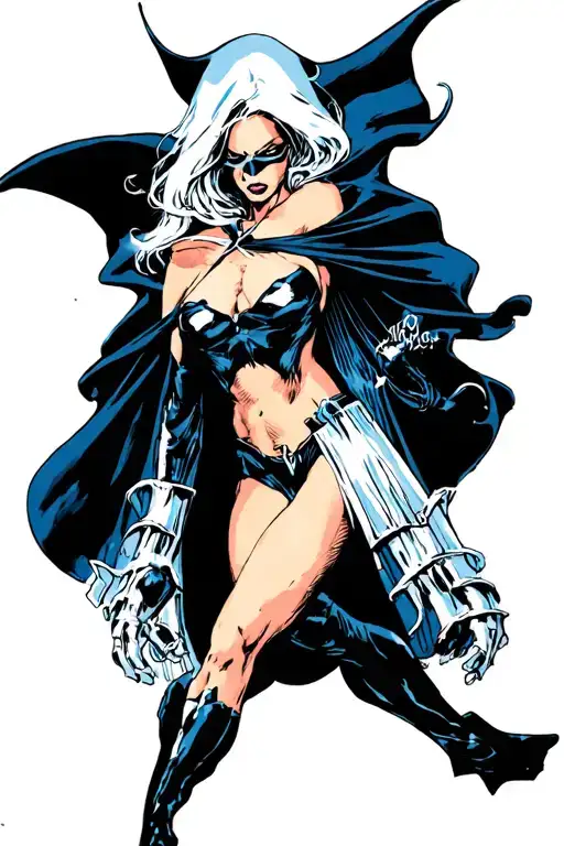Cloak and dagger marvel tattoo design idea