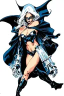 Cloak and dagger marvel tattoo design idea