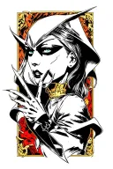 Cloak and dagger marvel tattoo design idea