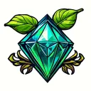 Plumbob tattoo design idea