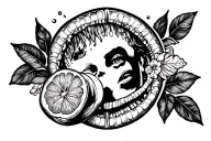 999 Juice WRLD tattoo design idea