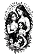 family is everything tattoo design idea
