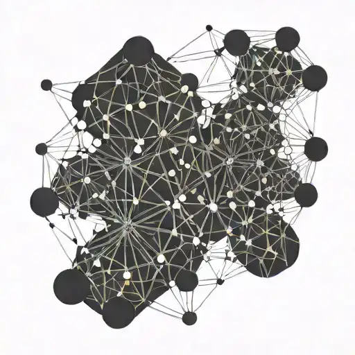 oxytocin molecule tattoo design idea