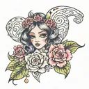 dolly tattoo design idea