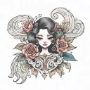 dolly tattoo design idea