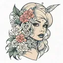 dolly tattoo design idea