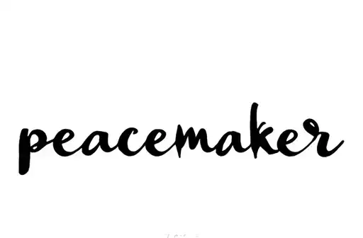 "peacemaker
" tattoo design idea